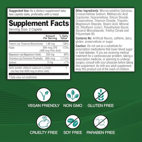 Información nutricional del extracto de ajo